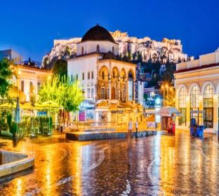 athens viwe greece