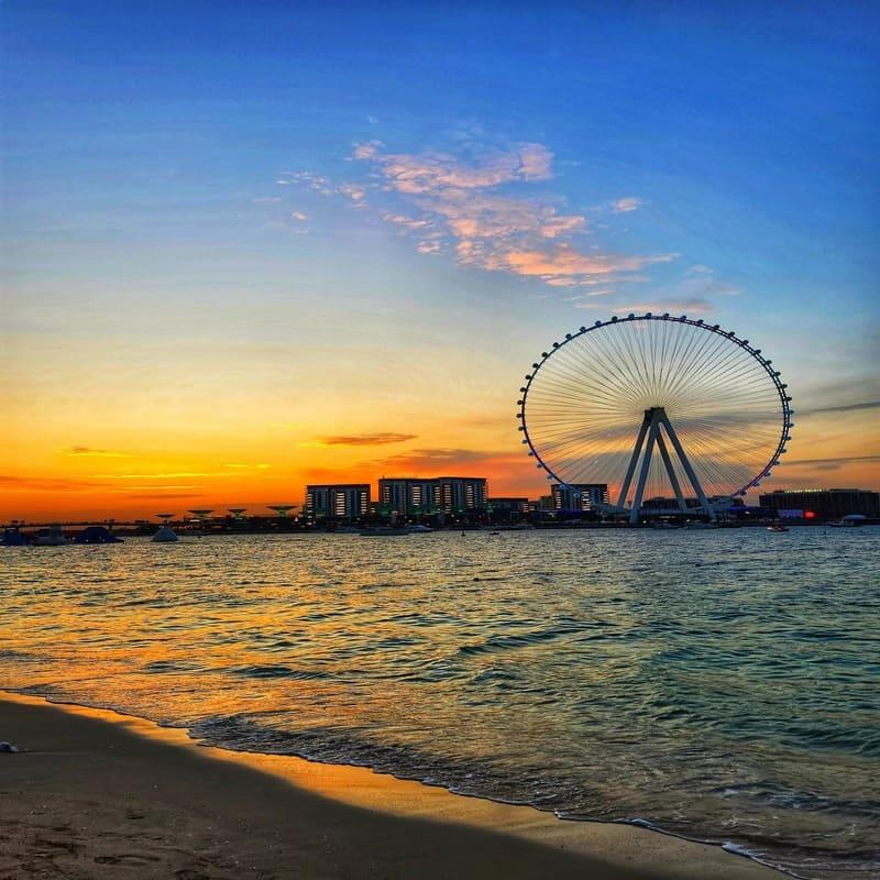sunset beach dubai