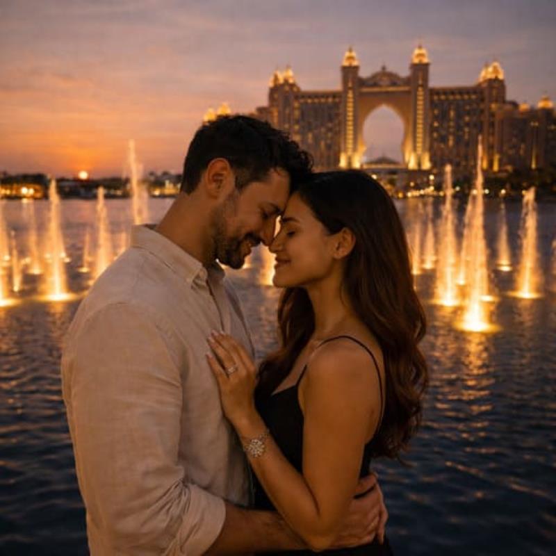 the pointe dubai honeymoon
