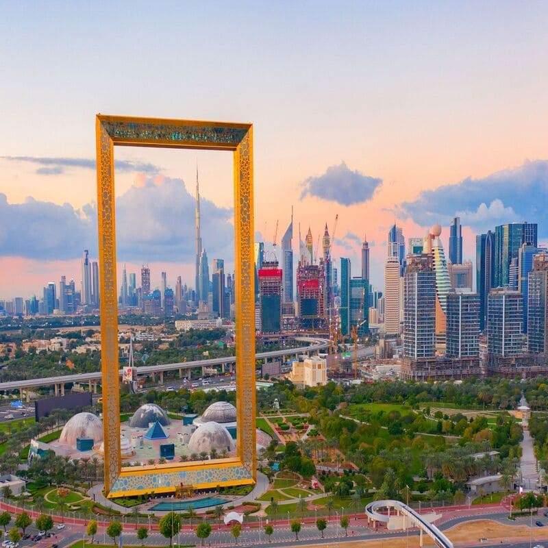 dubai frame viewpoint dubai