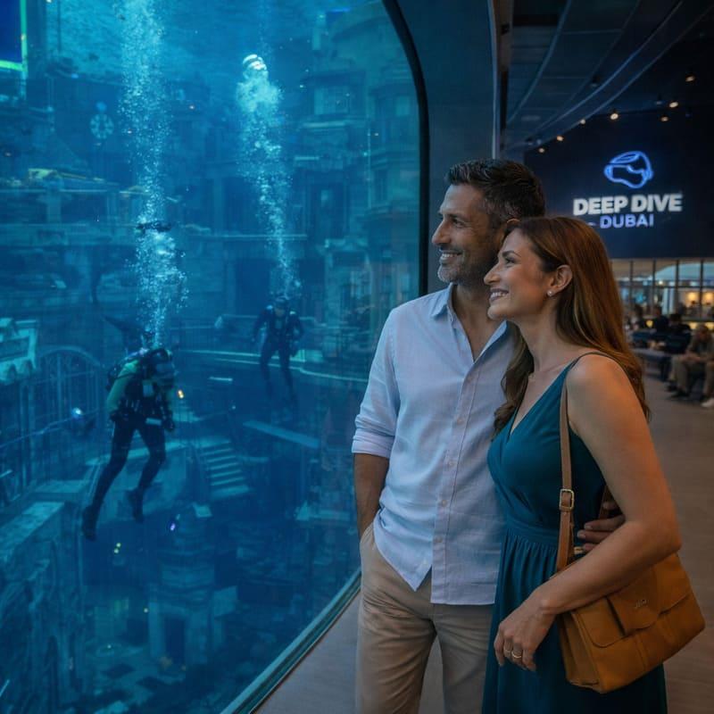 deep dive dubai dubai couple