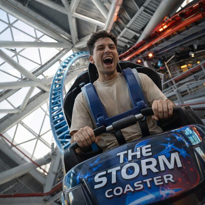 storm coaster dubai solo