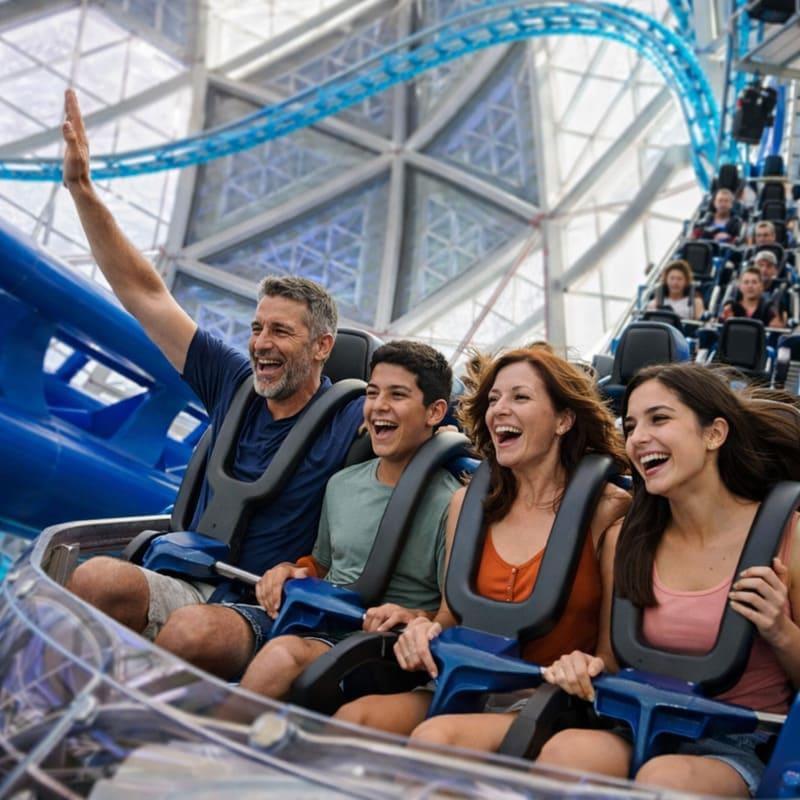 the storm coaster dubai family
