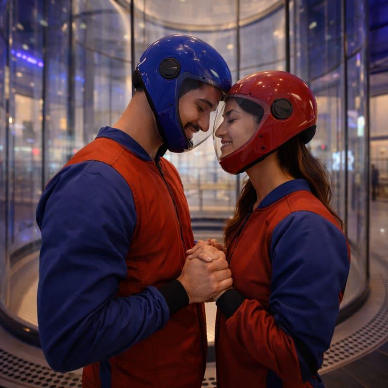inflight dubai indoor skydiving dubai honeymoon