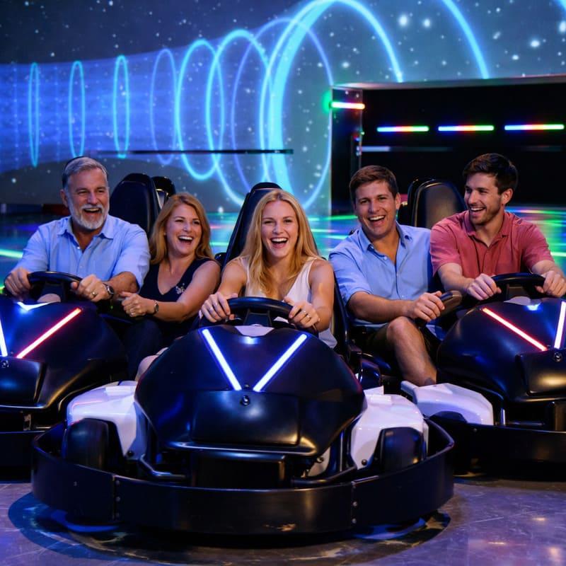 chaos karts dubai family