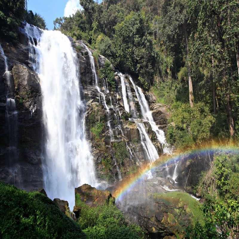 wachirathan waterfall chiang mai