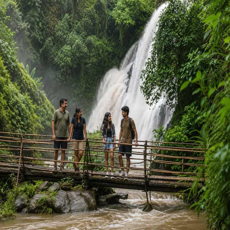pha dok siew nature trail chiang mai family