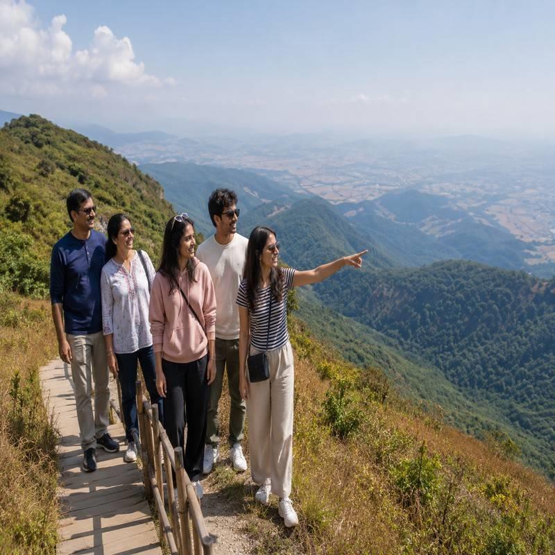 kew mae pan nature trail chiang mai family