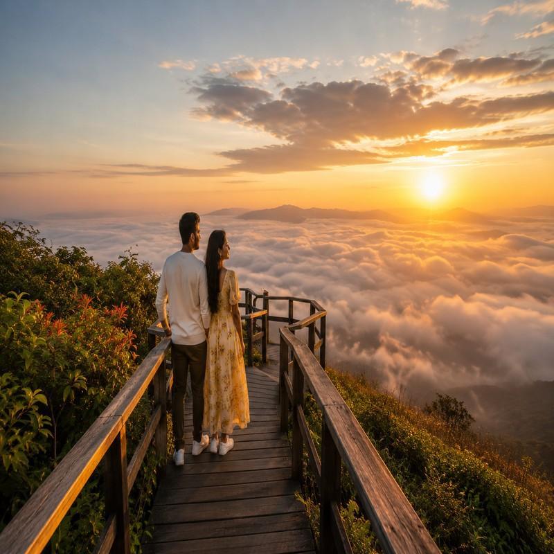 kew mae pan nature trail chiang mai honeymoon