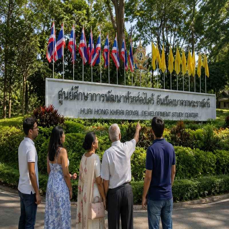 huay hong khrai royal centre chiang mai family