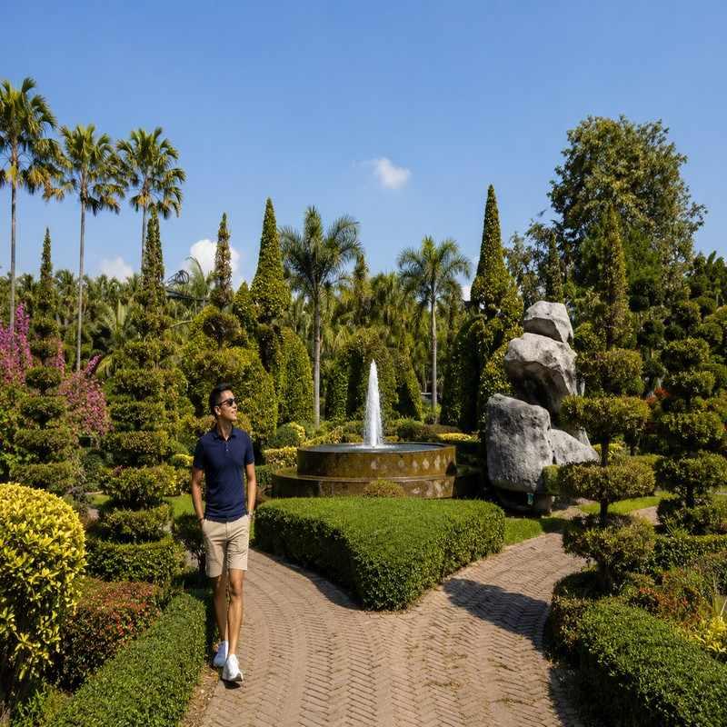 tweechol botanical garden chiang mai solo