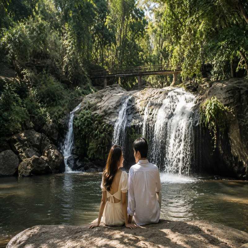 mae sa waterfall chiang mai honeymoon