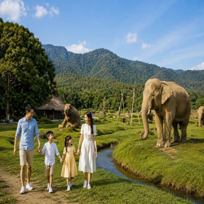 huay tung tao lake chiang mai kid