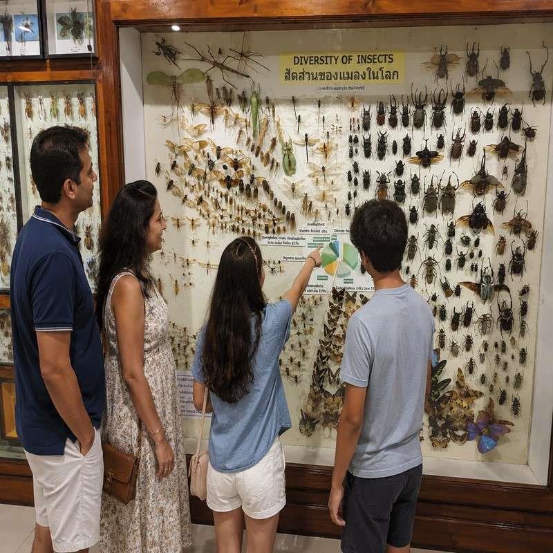 siam insect zoo chiang mai family