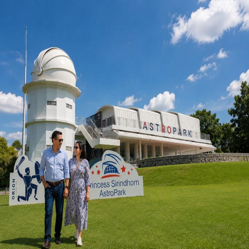 sirindhorn astronomical park chiang mai couple