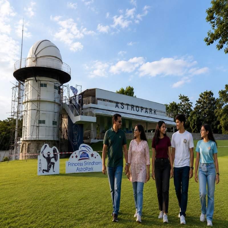 sirindhorn astronomical park chiang mai family