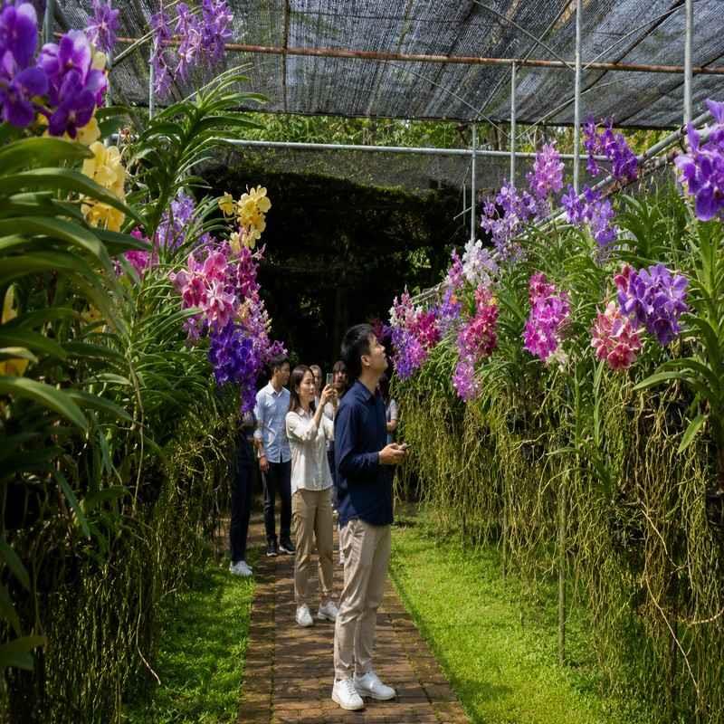 sai nam phung orchid farm chiang mai corporate