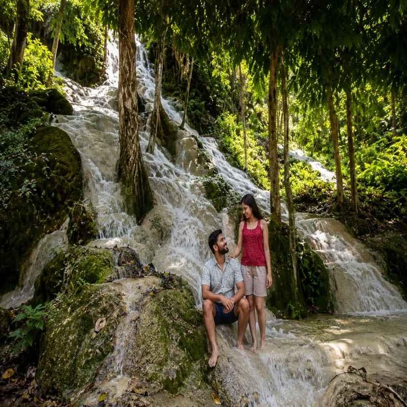 bua tong waterfalls chiang mai honeymoon