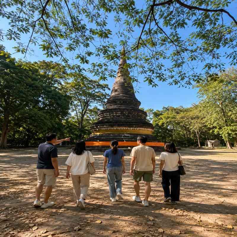 wat umong suan phutthatham chiang mai famil