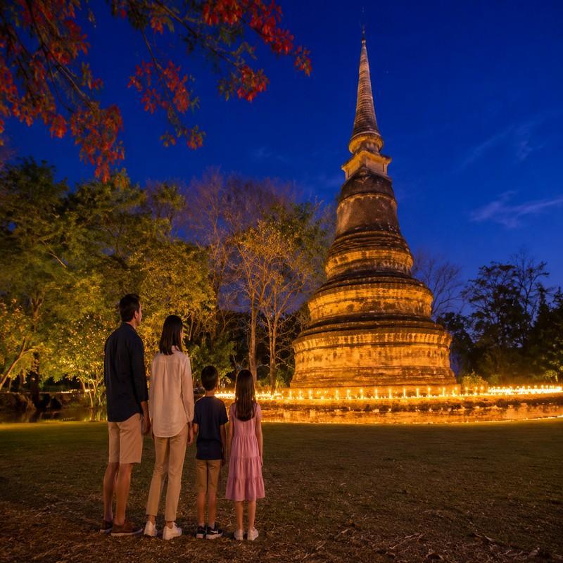 wat umong suan phutthatham chiang mai kid