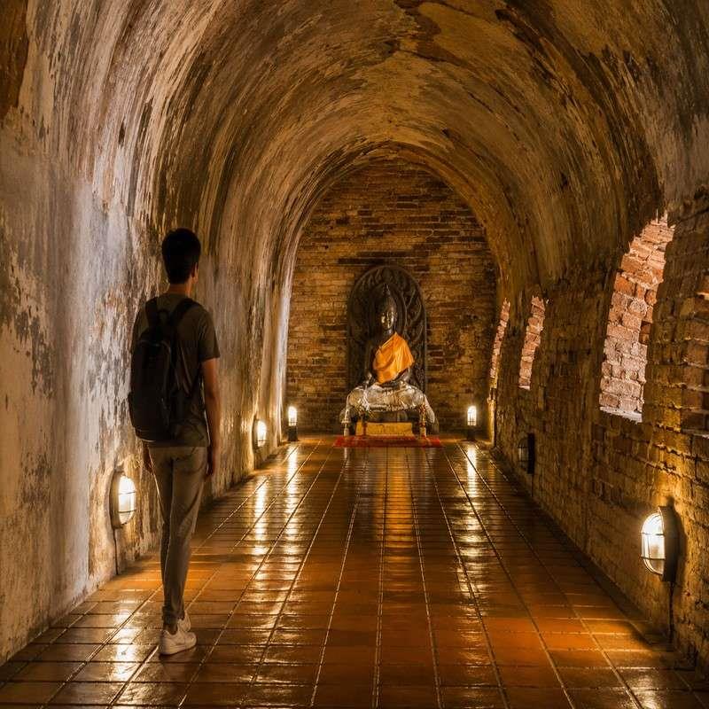wat umong suan phutthatham chiang mai solo
