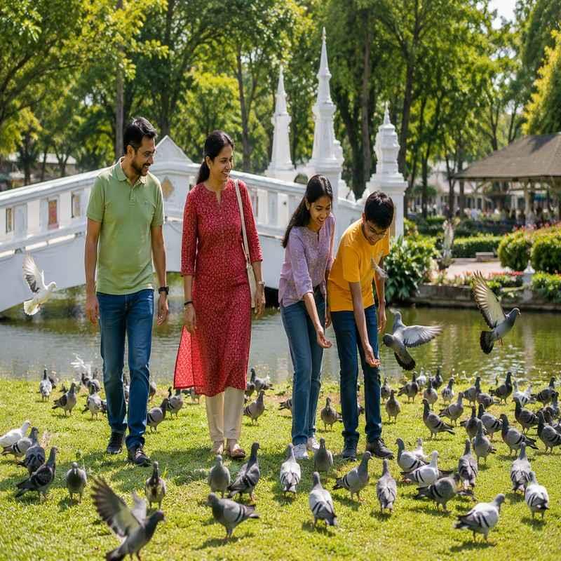 nong buak haad public park chiang mai famil