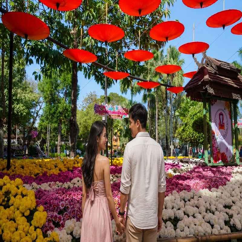 nong buak haad public park chiang mai honeymoon