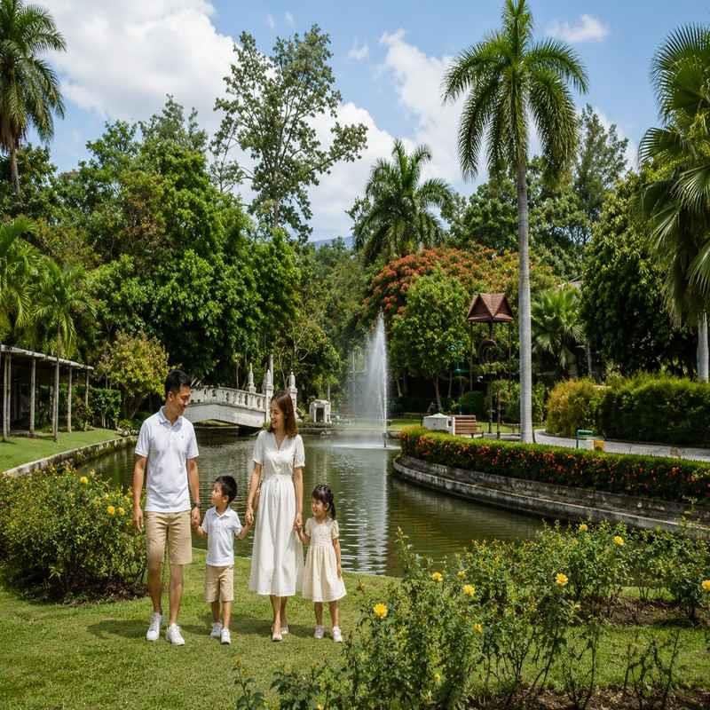 nong buak haad public park chiang mai kid