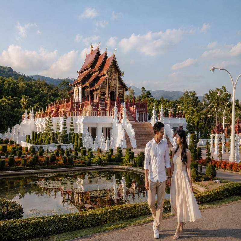 bhubing palace chiang mai honeymoon