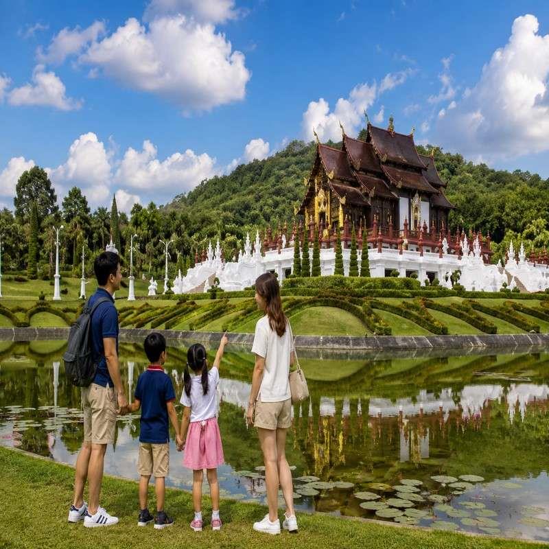 bhubing palace chiang mai kid