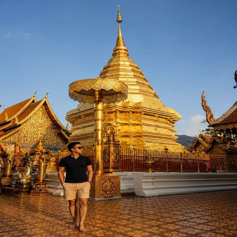 wat phra that doi suthep chiang mai solo