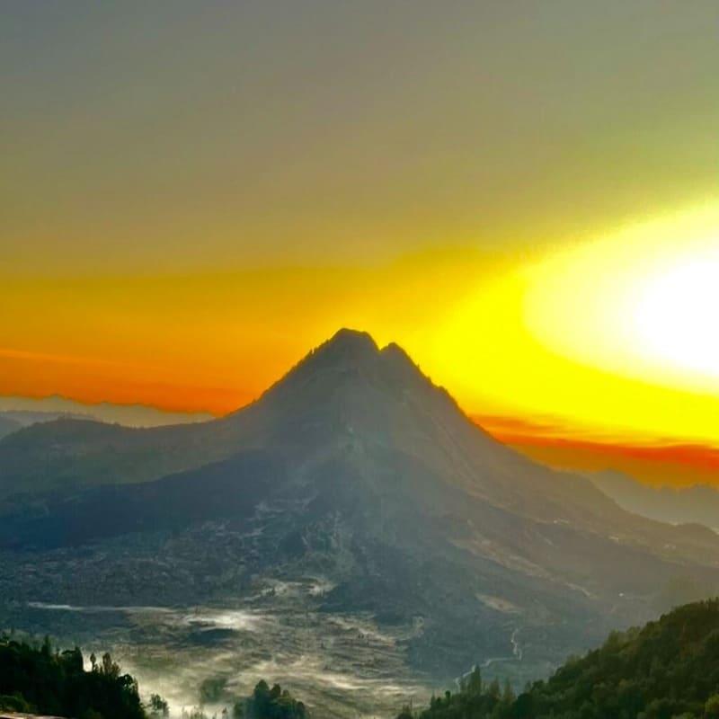 kintamani sunrise viewpoint bali