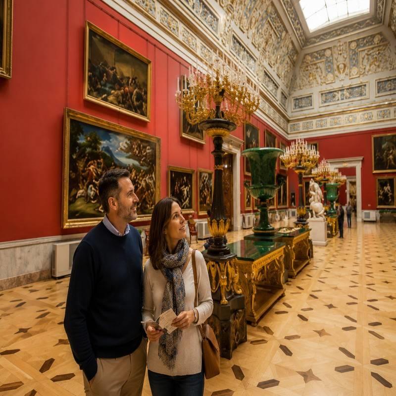 state hermitage museum russia couple