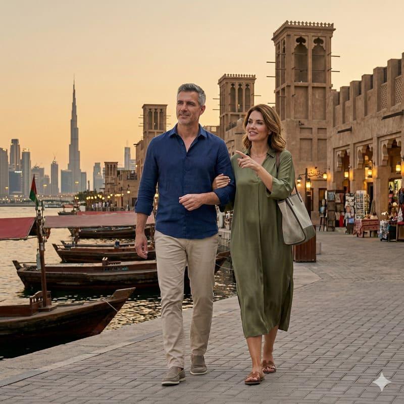 al seef dubai couple