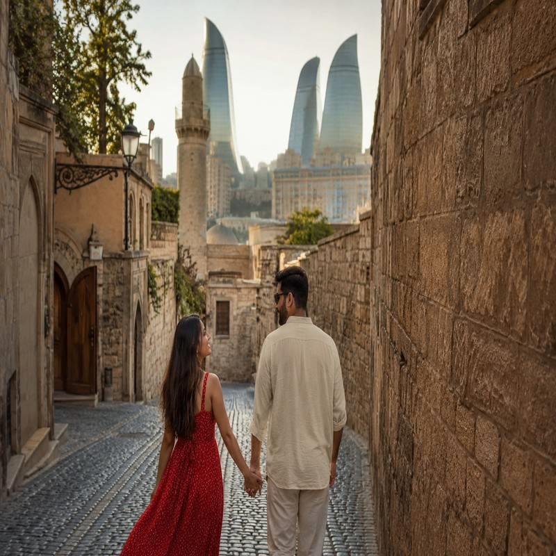 icherisheher azerbaijan honeymoo