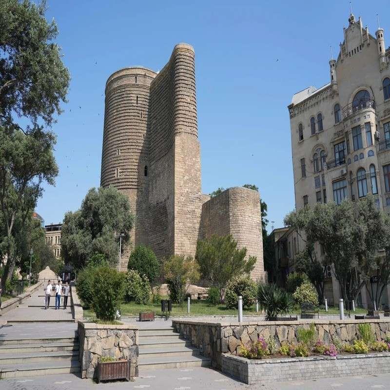 maiden tower baku azerbaijan