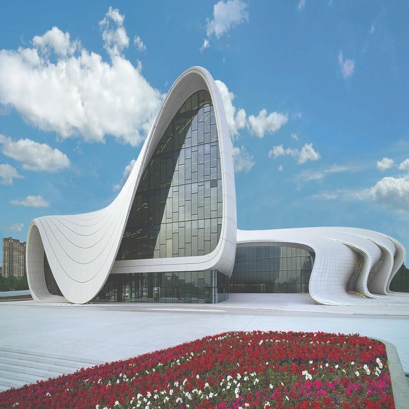 heydar aliyev center baku azerbaijan