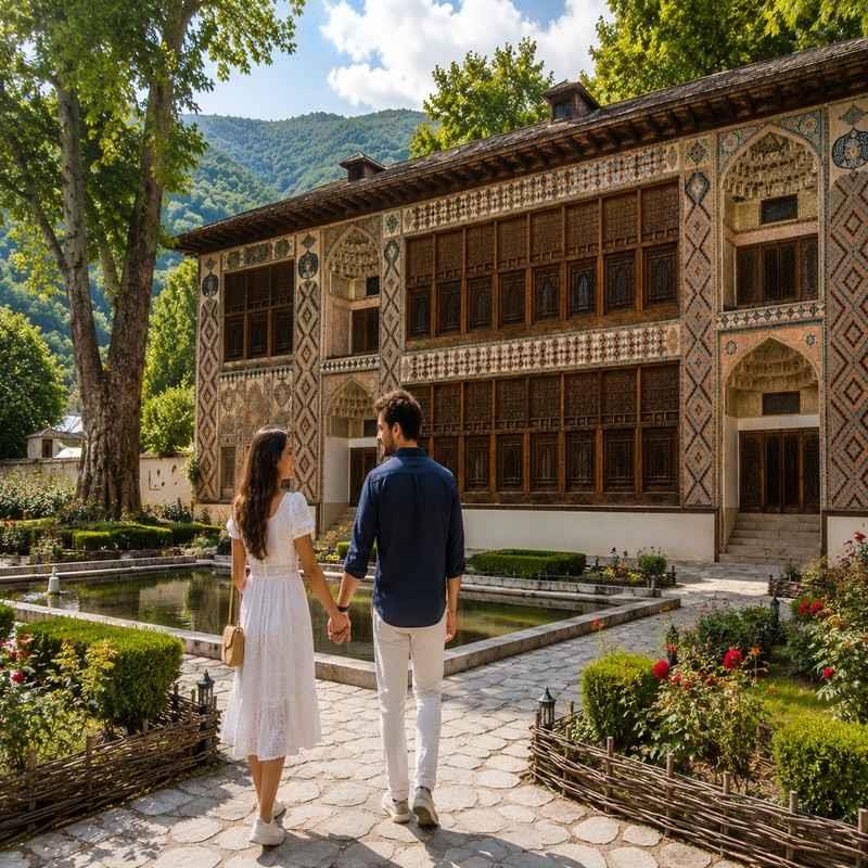sheki khans palace azerbaijan honeymoo