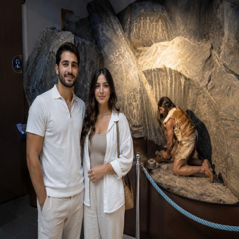 gobustan rock art museum azerbaijan honeymoo