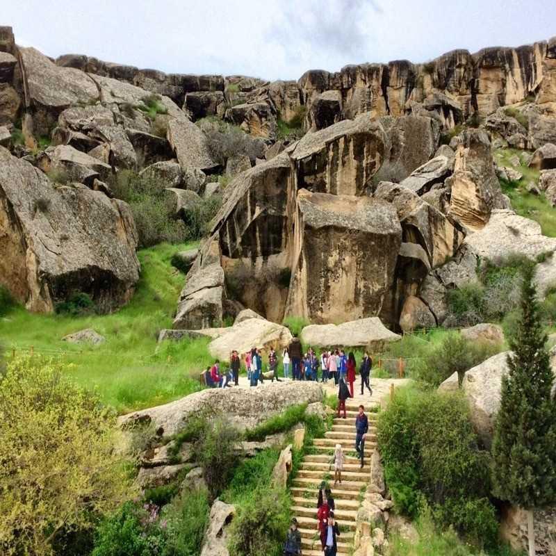 gobustan rock art museum gobustan azerbaijan