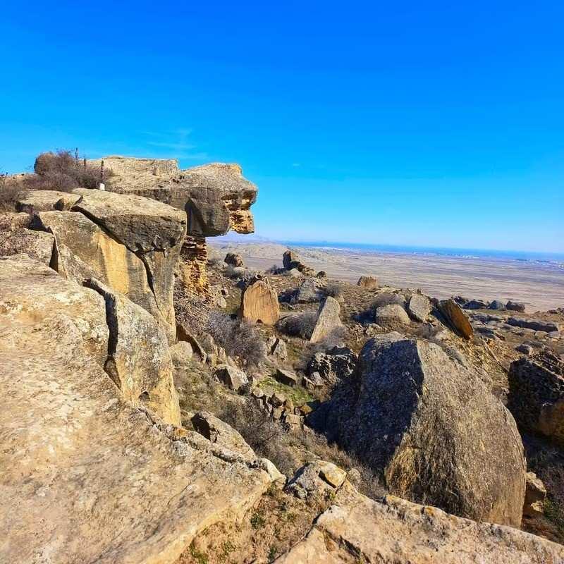 gobustan rock art cultural landscape gobustan azerbaijan