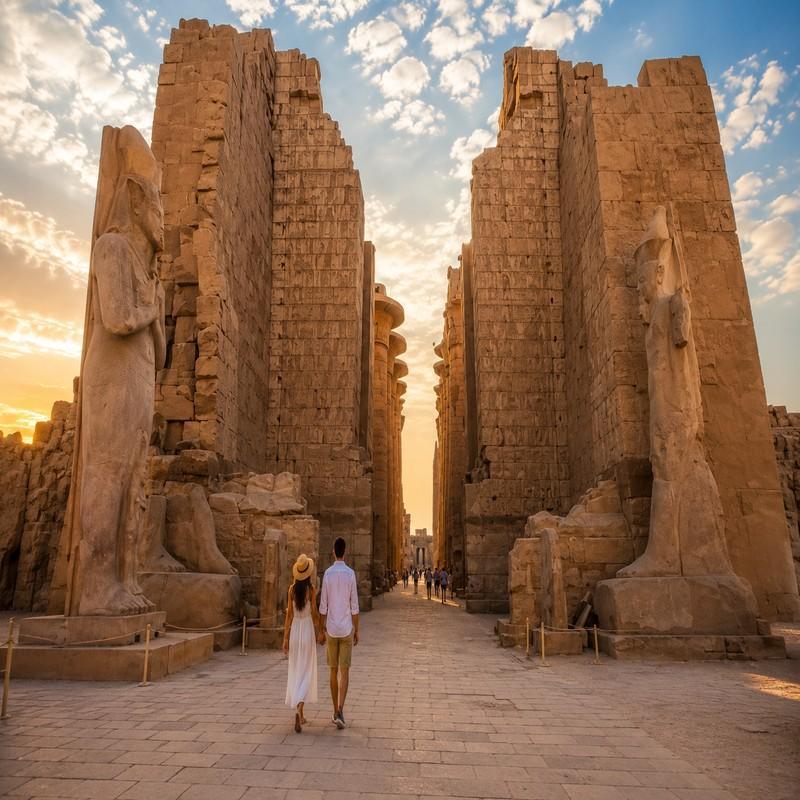 karnak temple luxor egypt honeymoo