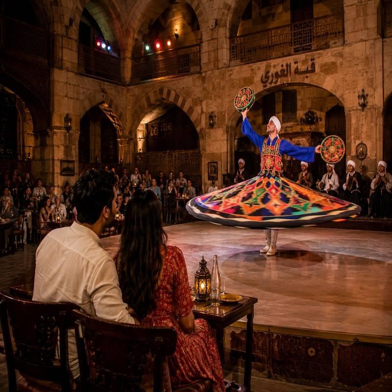 egyptian folkloric show cairo egypt honeymoo