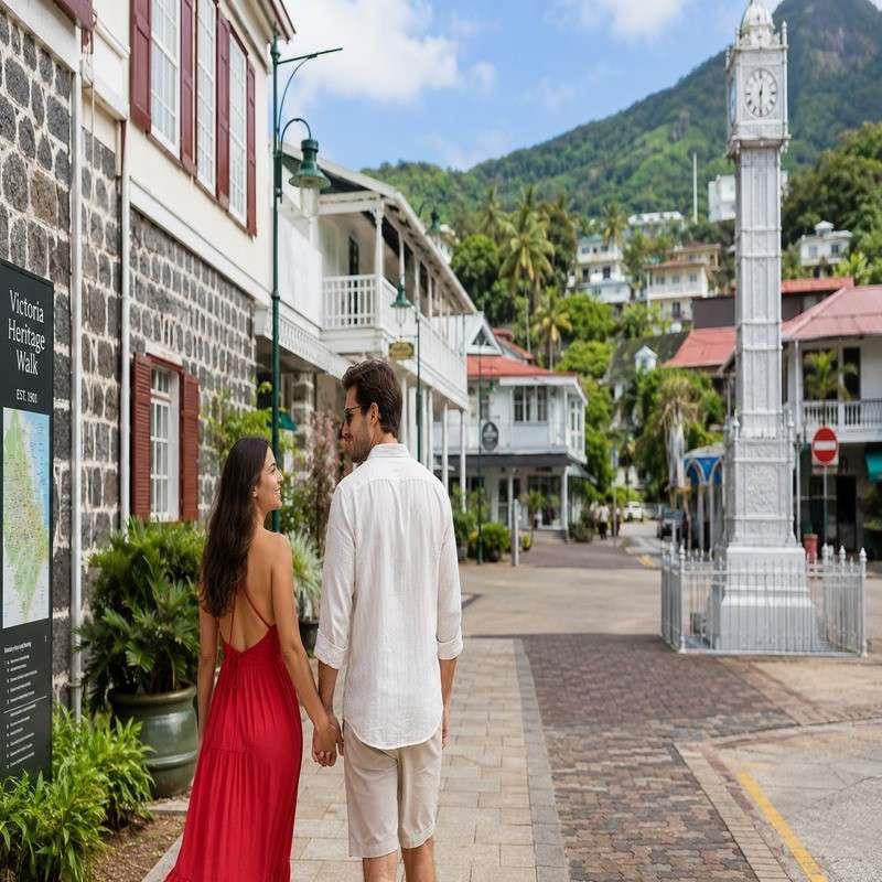 victoria heritage walk seychelles honeymoon