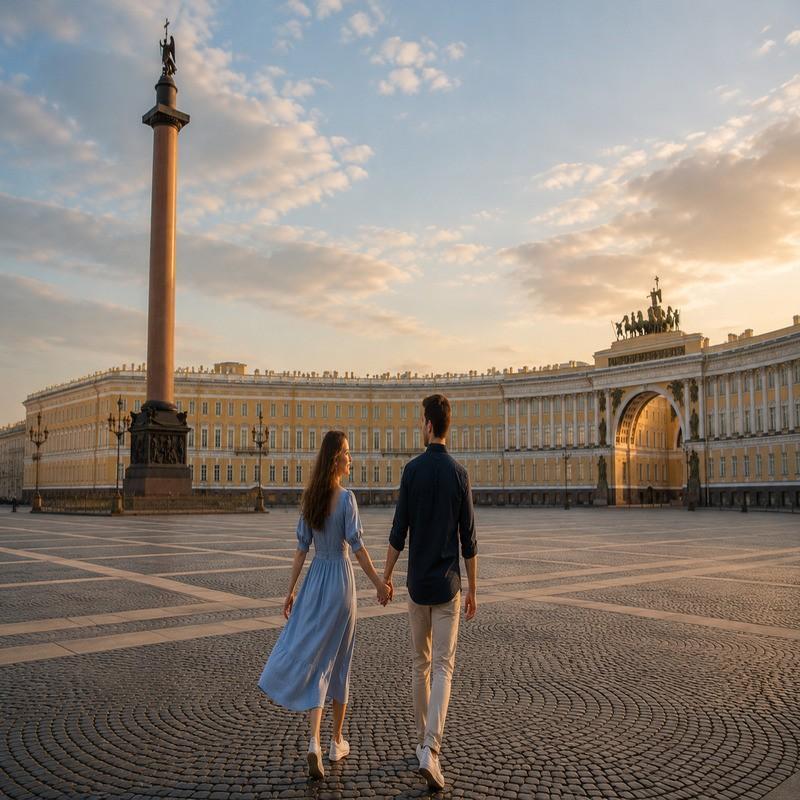 palace square russia honeymoon