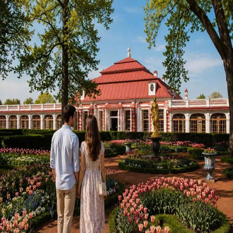 monplaisir palace russia honeymoon