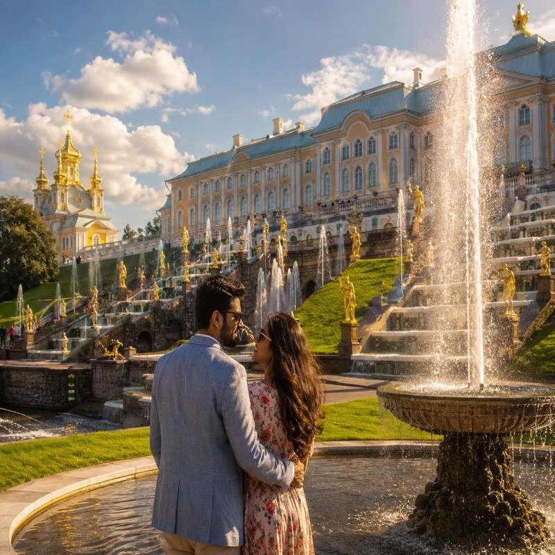 the grottos of the grand cascade russia honeymoon