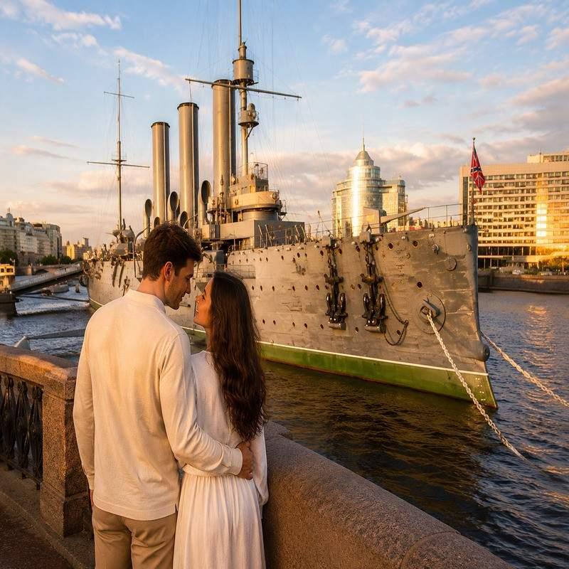 cruiser aurora russia honeymoon