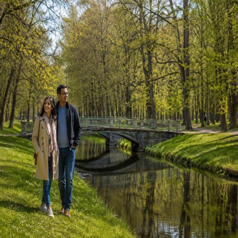 catherine park tsarskoye selo russia couple