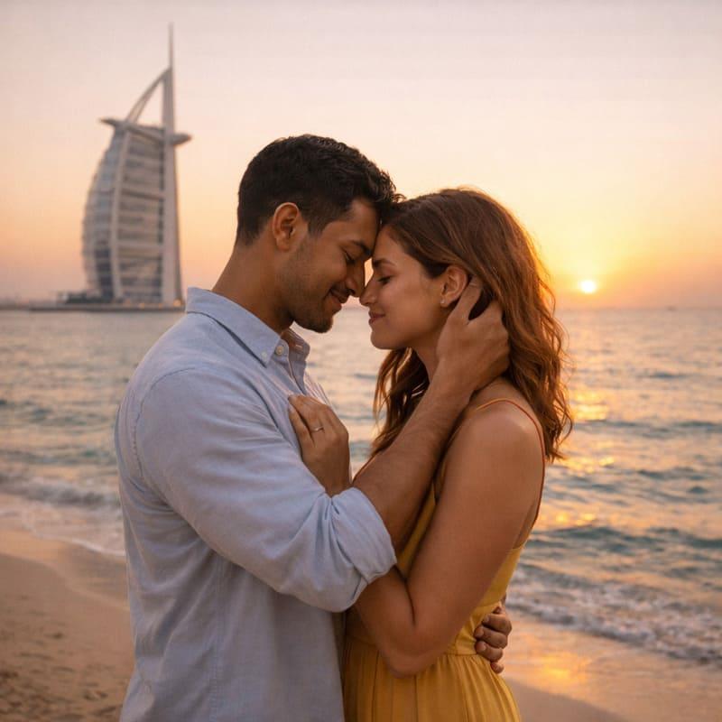 burj al arab dubai honeymoon